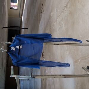 Blue Shoulder Scarf